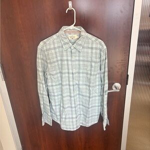 The Normal Brand Light Blue Plaid Casual Shirt